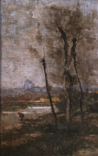 Копия картины "landscape" художника "пантазис перикл"