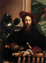 Картина "portrait&#160;of gian galeazzo sanvitale" художника "пармиджанино"