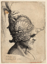 Копия картины "helmet with eagle" художника "пармиджанино"