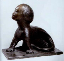 Репродукция картины "chimera of the earth" художника "пачуреа димитрие"