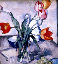 Репродукция картины "tulips" художника "пепло сэмюэл"