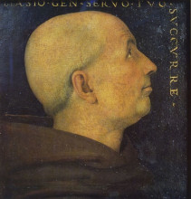 Копия картины "портрет дона бьяджо миланези" художника "перуджино пьетро"