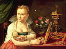 Картина "vanitas" художника "петерс клара (художница)"
