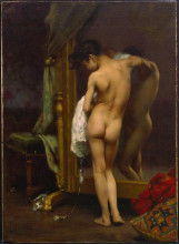 Картина "a venetian bather" художника "пил пол"