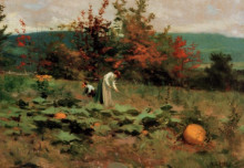 Картина "pumpkin patch" художника "пил пол"