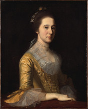 Репродукция картины "margaret strachan (mrs. thomas harwood)" художника "пил чарльз уилсон"