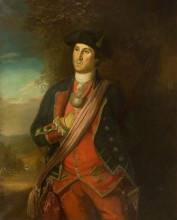 Картина "george washington (1732–1799), as colonel commander of the virginian colonial troops" художника "пил чарльз уилсон"