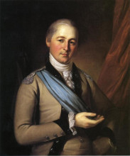 Картина "general joseph bloomfield" художника "пил чарльз уилсон"