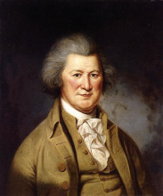 Репродукция картины "portrait of colonel john cox" художника "пил чарльз уилсон"