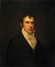 Репродукция картины "robert fulton (1765–1815)" художника "пил чарльз уилсон"