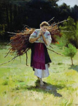 Картина "from the forrest" художника "пимоненко николай"