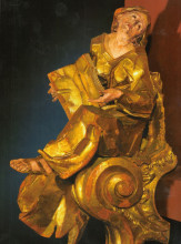 Репродукция картины "seated female figure (allegory of judaism)" художника "пинзель иван георгий"