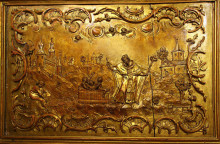Картина "the miracle of st. nicholas" художника "пинзель иван георгий"