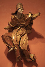 Репродукция картины "figure of the bishop (allegory of catholicism)" художника "пинзель иван георгий"