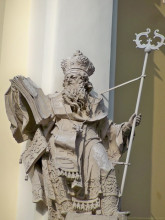 Копия картины "saint athanasius" художника "пинзель иван георгий"