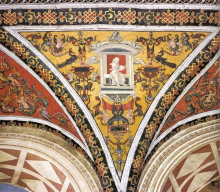 Картина "ceiling decoration (detail)" художника "пинтуриккьо"