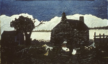 Репродукция картины "cabin in the cotton" художника "пиппин гораций"