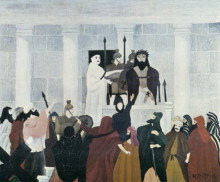 Картина "christ before pilate" художника "пиппин гораций"