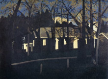 Картина "birmingham meeting house iv" художника "пиппин гораций"