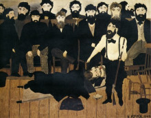 Копия картины "the trial of john brown" художника "пиппин гораций"