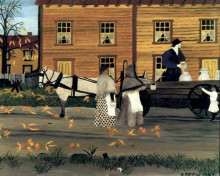 Картина "milk man of goshen" художника "пиппин гораций"
