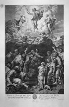 Копия картины "the transfiguration, by raphael" художника "пиранези джованни баттиста"