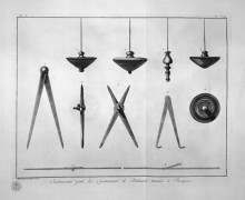 Репродукция картины "tools of builder" художника "пиранези джованни баттиста"