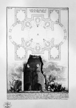 Картина "the roman antiquities, t. 2, plate xxix. view of the tomb of the scipios believed outside porta s. sebastiano." художника "пиранези джованни баттиста"