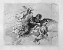 Репродукция картины "vedute di roma" художника "пиранези джованни баттиста"