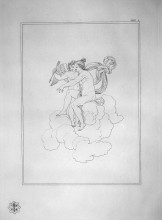 Репродукция картины "venus and cupid" художника "пиранези джованни баттиста"