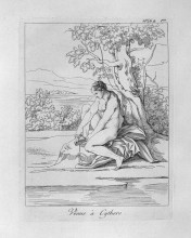 Репродукция картины "venus in kythera" художника "пиранези джованни баттиста"