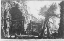 Репродукция картины "arco de tito" художника "пиранези джованни баттиста"