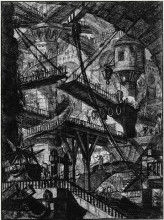 Копия картины "the prisons" художника "пиранези джованни баттиста"