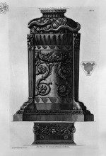 Репродукция картины "a tripod stand and a former" художника "пиранези джованни баттиста"