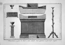 Репродукция картины "altar and sacred furnishings of the egyptian temple" художника "пиранези джованни баттиста"