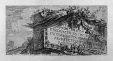 Репродукция картины "arch of septimius severus" художника "пиранези джованни баттиста"