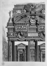 Копия картины "architectural decoration" художника "пиранези джованни баттиста"