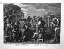 Копия картины "brennus and camillus" художника "пиранези джованни баттиста"