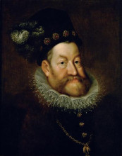Копия картины "portrait of rudolf ii, holy roman emperor" художника "аахен ханс фон"