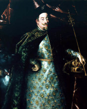 Картина "matthias, holy roman emperor, as king of bohemia" художника "аахен ханс фон"