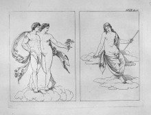 Репродукция картины "gemini and virgo" художника "пиранези джованни баттиста"
