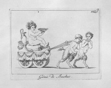 Копия картины "genius of bacchus" художника "пиранези джованни баттиста"