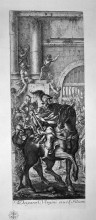 Копия картины "jesus carried to calvary" художника "пиранези джованни баттиста"
