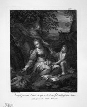 Копия картины "jesus praying on the mount of olives" художника "пиранези джованни баттиста"