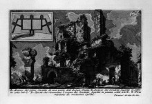 Копия картины "the roman antiquities, t. 1, plate xxvi. aqua julia." художника "пиранези джованни баттиста"