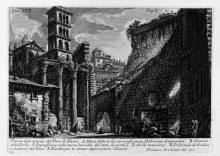 Репродукция картины "the roman antiquities, t. 1, plate xxx. forum nervae." художника "пиранези джованни баттиста"