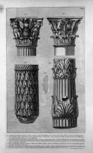 Копия картины "pieces of columns and capitals" художника "пиранези джованни баттиста"