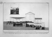 Репродукция картины "plan of a two-story house" художника "пиранези джованни баттиста"