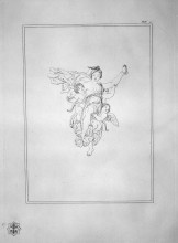 Репродукция картины "psyche pruned to heaven by love" художника "пиранези джованни баттиста"