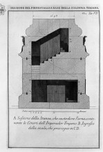Копия картины "section as above; burial chamber and entrance of the scale" художника "пиранези джованни баттиста"